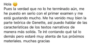 Testimonio Ejercicios Oposiciones Inglés