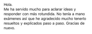 Testimonio Ejercicios Oposiciones Inglés